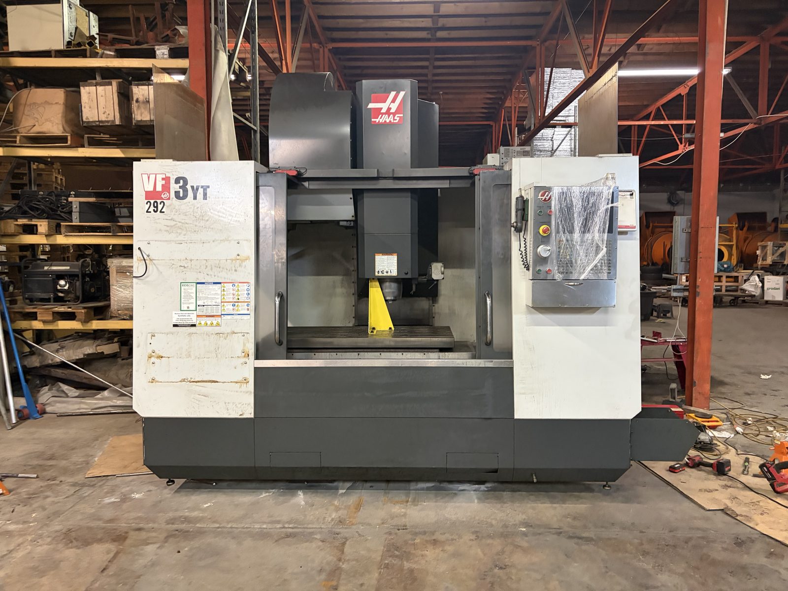 Haas VF-3YT CNC mill